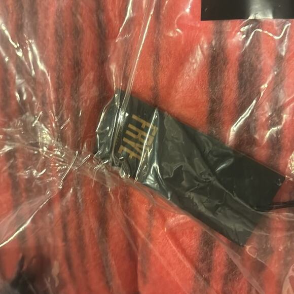 Plaid Brushed Fringe Scarf - Picture 6 of 7